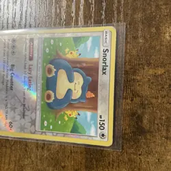 Pokemon Snorlax 158/214 Sm-Unbroken Bonds Holo Rare Reverse Holo LP - Image 3