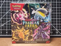 Pokemon TCG Scarlet And Violet Paldean Fates Booster Bundle Box Sealed New - Image 1
