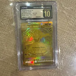 Pokemon Mega Gardevoir ex Mega Evolution Mega Hyper Rare #187 CGC 10 Pristine - Image 2