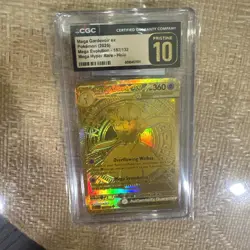 Pokemon Mega Gardevoir ex Mega Evolution Mega Hyper Rare #187 CGC 10 Pristine - Image 4