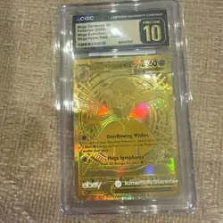 Pokemon Mega Gardevoir ex Mega Evolution Mega Hyper Rare #187 CGC 10 Pristine - Image 5