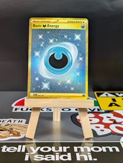 Pokemon Basic Darkness Energy Shrouded Fable Hyper Rare 098/064 - Image 1