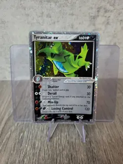 Tyranitar Pokemon TCG EX Holo Card Unseen Forces 111/115 NM - MINT WOTC - Image 1