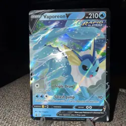 Vaporeon V SWSH150 SWSH: Sword & Shield Promo Cards Holo - Image 1