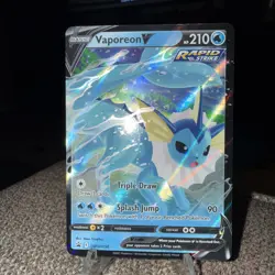 Vaporeon V SWSH150 SWSH: Sword & Shield Promo Cards Holo - Image 2