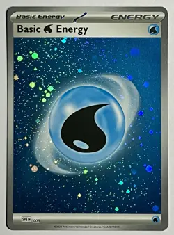 Water Energy SVE 003 (NM) Cosmos Holo Scarlet & Violet: 151 2023 Pokemon Card - Image 1