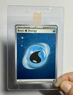 Water Energy SVE 003 (NM) Cosmos Holo Scarlet & Violet: 151 2023 Pokemon Card - Image 3