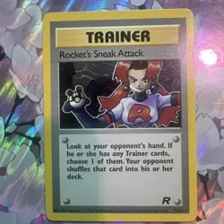 Rockets sneak attack 72/82 - Pokemon TCG Team Rocket (TR) Rare Non-Holo NM/M - Image 1
