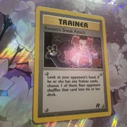 Rockets sneak attack 72/82 - Pokemon TCG Team Rocket (TR) Rare Non-Holo NM/M - Image 2