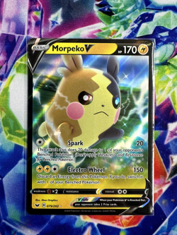 Morpeko V 079/202 - Sword & Shield Base Set Pokemon Card - Image 1