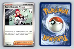 Team Rocket's Ariana #171/182 SV Destined Rivals Uncommon Pokemon 2025 TCG Card - Image 1