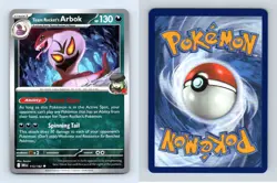 Team Rocket's Arbok #113/182 SV Destined Rivals Uncommon Pokemon 2025 TCG Card - Image 1