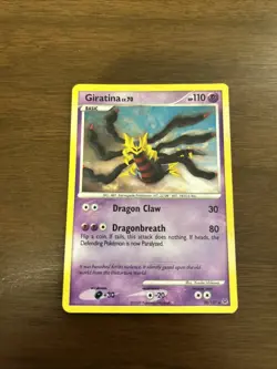 Pokemon Giratina Reverse Holo Rare Card 28/127 Platinum - Image 1