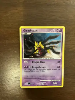 Pokemon Giratina Reverse Holo Rare Card 28/127 Platinum - Image 2