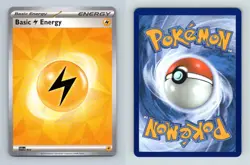 Lightning Energy #12 SV Destined Rivals Pokemon 2025 TCG Card - Image 1