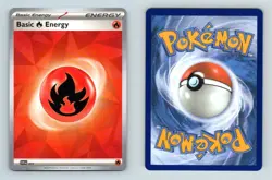 Fire Energy #10 SV Destined Rivals Pokemon 2025 TCG Card - Image 1