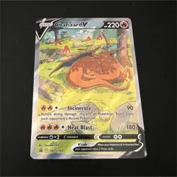 Pokemon Charizard V SWSH260 Promo Holo Sword & Shield Card 220 HP - Image 1