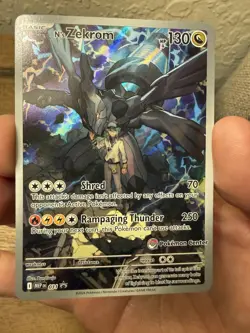 TWO Pokemon TCG Ascended Heroes N’s Zekrom Promo (Pokemon Center Stamp) - Image 2