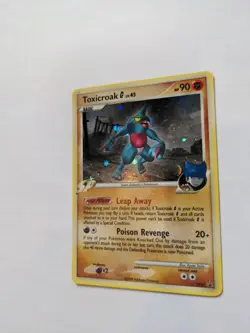 Pokemon Toxicroak G DP41 Diamond & Pearl Black Star Promo - Image 2