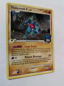 Pokemon Toxicroak G DP41 Diamond & Pearl Black Star Promo - Image 3