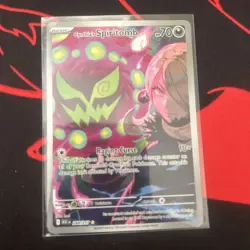 Pokemon TCG ME: Ascended Heroes Cynthia's Spiritomb Illustration Rare 244/217 NM - Image 1