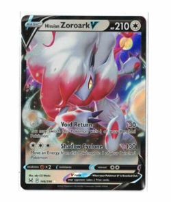 Pokemon Sword & Shield Lost Origin Hisuian Zoroark V 146/196 Holo Ultra Rare - Image 1