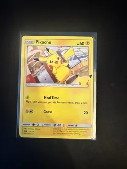 Pikachu 25/25 Non Holo Celebrations 25th Anniversary McDonald's Pokemon TCG Lp- - Image 1
