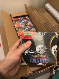 Pokemon TCG Phantasmal Flames Booster Box - Case Fresh - Image 1