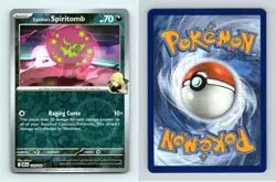Cynthias Spiritbomb #129 SV Destined Rivals Reverse Holo Uncommon Pokemon TCG - Image 1