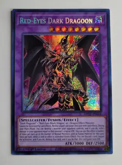 Yu-gi-oh! Red-Eyes Dark Dragoon - MP22-EN264 Prismatic Secret Rare 1st Ed NM - Image 1