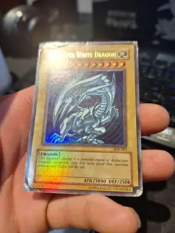 Blue-Eyes White Dragon SDK-001 – Holo – Unlimited – Played – Yu-Gi-Oh! - Image 2