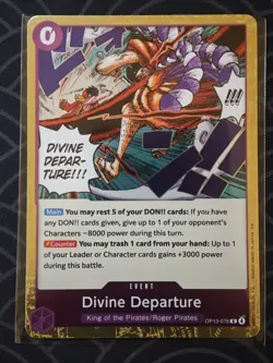 OP13-076 - Divine Departure (R) - One Piece TCG - English - Image 1