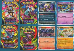 Phantasmal Flames Promo Prerelease All 4 Cards MEP014,015,016,017 Stamped & Tips - Image 1