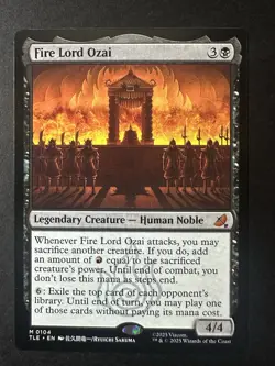 ~ Fire Lord Ozai ~ NM ~ MTG: Avatar ~ MTG ~ 0104 - Image 1