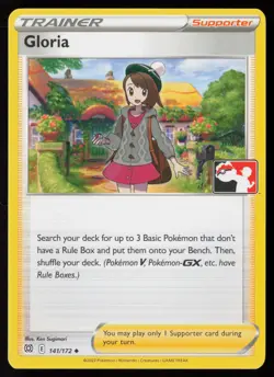 Pokemon Gloria 141/172 Prize Pack Series Cards Non-Holo Pack Fresh - NM - Image 1