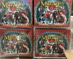 MetaZoo Games TCG: 4 Cryptid Nation Booster Box (2 Signed By card Artists) - Image 1