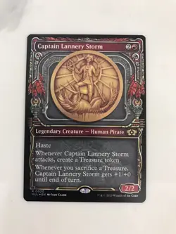 Captain Lannery Storm Foil Showcase MTG Magic the Gathering Card NM Mint MUL - Image 1
