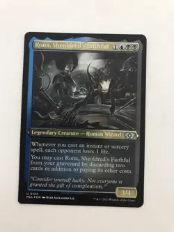 Rona Sheoldred's Faithful Etched Foil MTG Magic the Gathering Card NM Mint MUL - Image 1