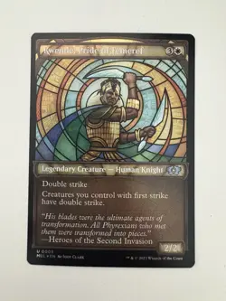Kwende Pride of Femeref Foil Showcase MTG Magic the Gathering Card NM Mint MUL - Image 1
