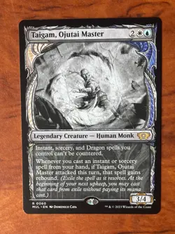 Taigam, Ojutai Master Showcase MTG Magic the Gathering Card NM Near Mint MUL - Image 1