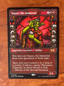 Squee, the Immortal Showcase MTG Magic the Gathering Card NM Near Mint MUL - Image 1