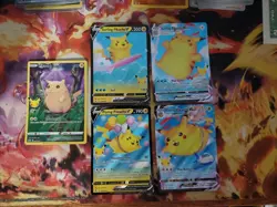 Pokemon Celebrations 25th Anniversary All 5 Holo Set Pikachu Card Lot Pack NM-M - Image 1