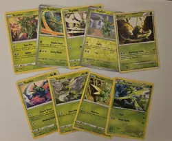 Scyther Pokemon Card X9 Lot Collection SWSH Boundaries Crossed Pokemon TCG - Image 1