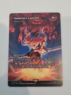 WOTC Universes Beyond: FINAL FANTASY: Shantotto's Coercion - Diabolic Int NM - Image 1