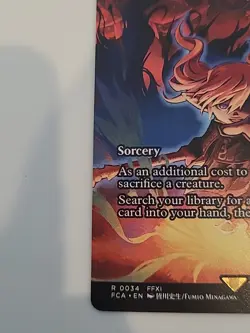 WOTC Universes Beyond: FINAL FANTASY: Shantotto's Coercion - Diabolic Int NM - Image 3