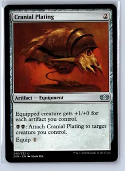 MAGIC TG: Double Masters #245 Cranial Plating Uncommon .M2A - Image 1