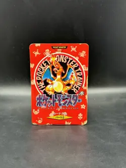 Bandai Pocket Monsters Carddass Charizard No.000 Pokemon Town Map HP - Image 1