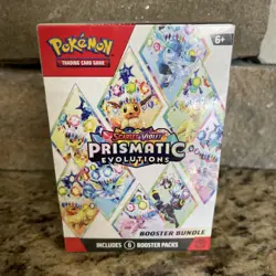 Pokemon TCG Scalet & Violet Prismatic Evolutions Booster Bundle Sealed Mint SP🔥 - Image 1