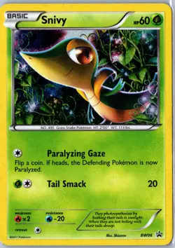 Pokemon: Black and White Promos Snivy #BW06 Holo - LP Promo .VO5 - Image 1