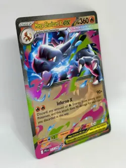 Pokemon Mega Charizard X ex 13/130 Phantasmal Flames Double Rare Holo NM - Image 2